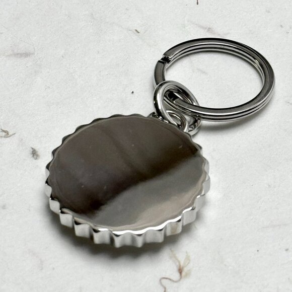 Rolex Sliver Triplock Crown Logo Keychain - Boutique Gift - VIP - Picture 2 of 3